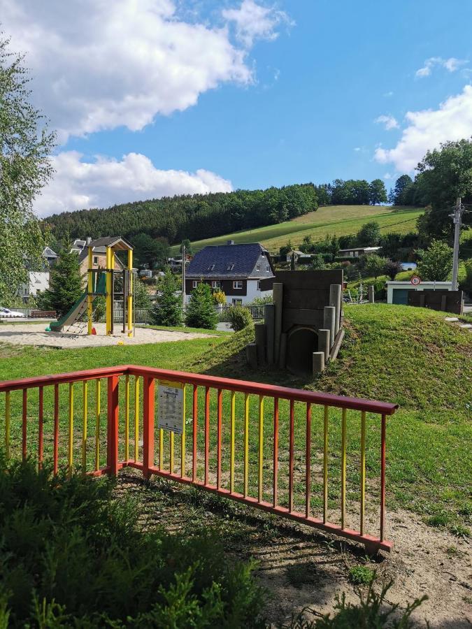 Ferienwohnung Haus Sonnenblick Burkhardtsdorf Eksteriør billede