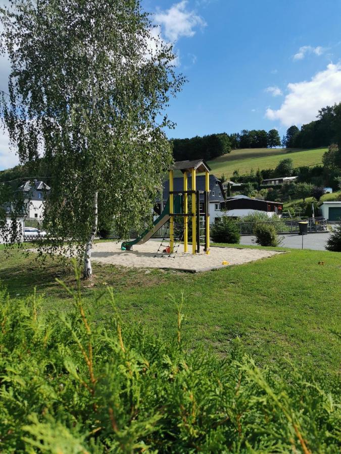 Ferienwohnung Haus Sonnenblick Burkhardtsdorf Eksteriør billede