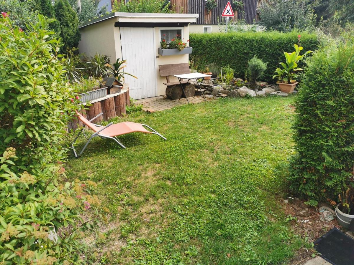 Ferienwohnung Haus Sonnenblick Burkhardtsdorf Eksteriør billede