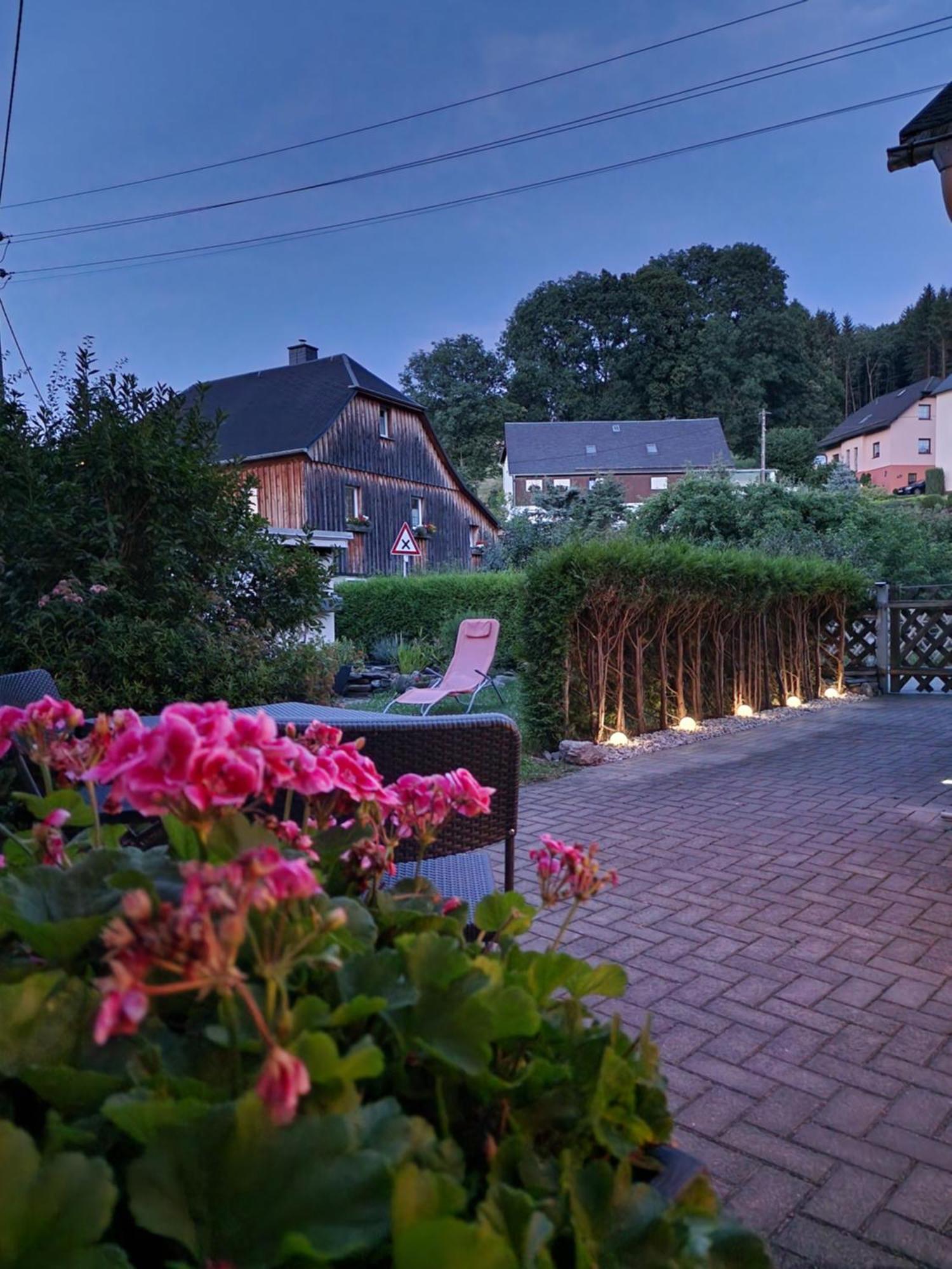 Ferienwohnung Haus Sonnenblick Burkhardtsdorf Eksteriør billede