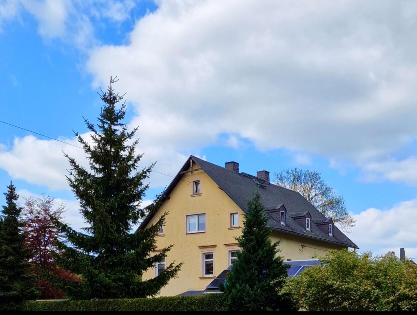Ferienwohnung Haus Sonnenblick Burkhardtsdorf Eksteriør billede